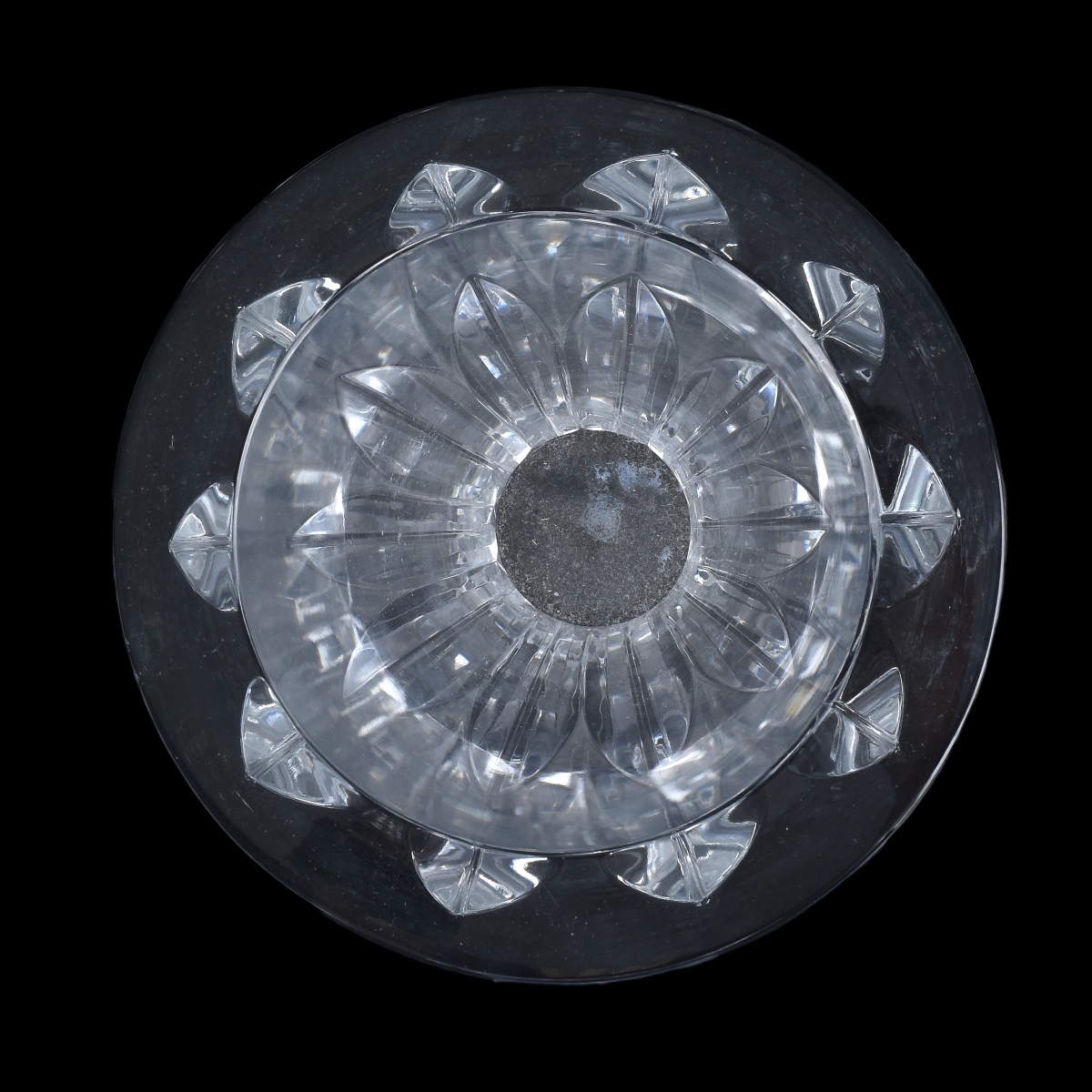 Large Baccarat Odile Crystal Vase