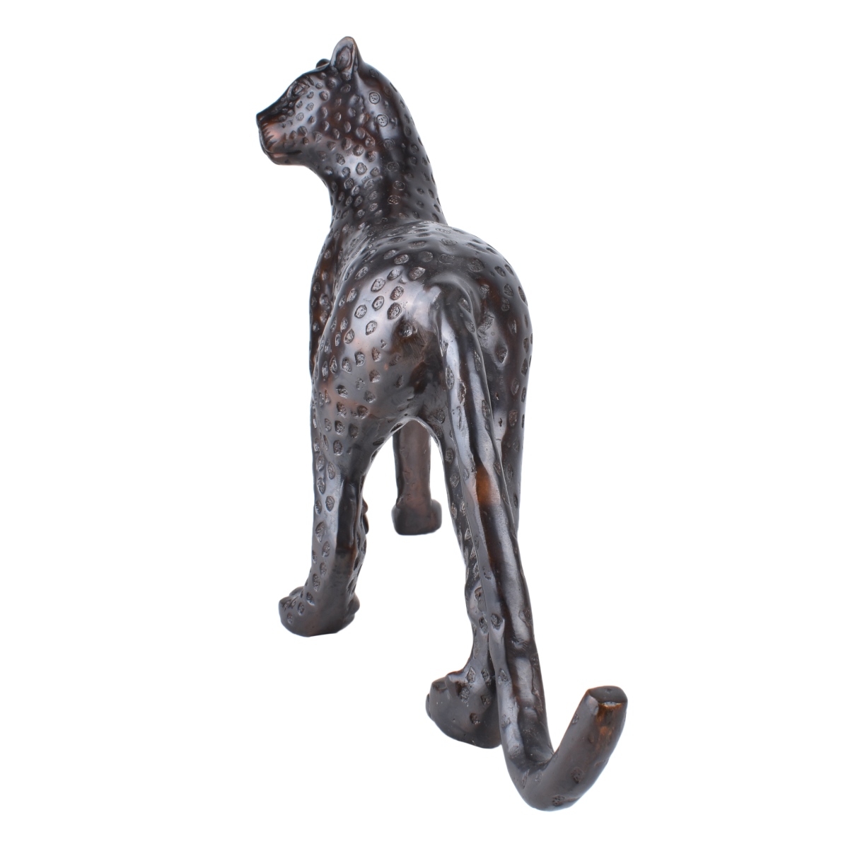 Modern Bronze Sculpture of a Cheetah