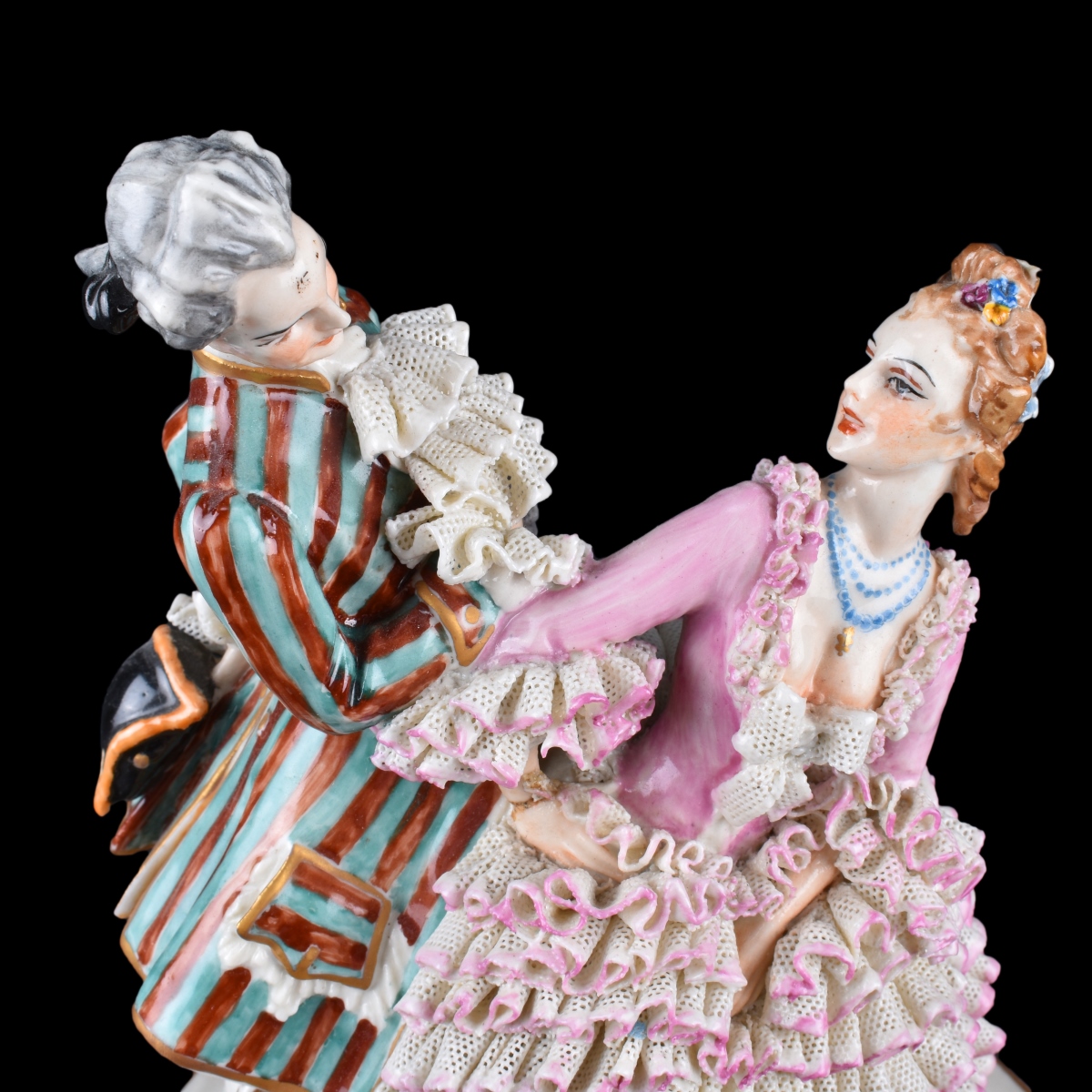 Vintage Capodimonte Porcelain Group