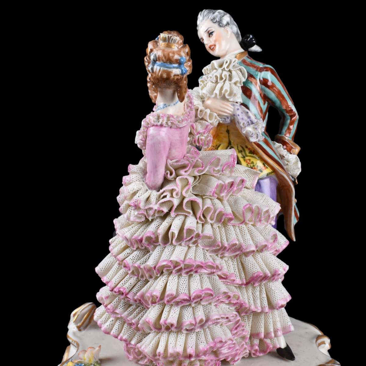 Vintage Capodimonte Porcelain Group