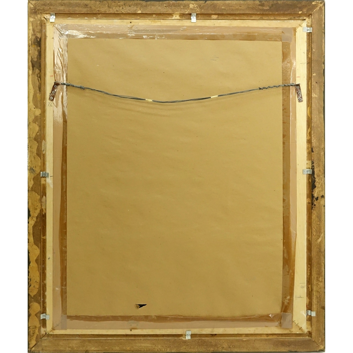 Large Gilt Wood Mirror