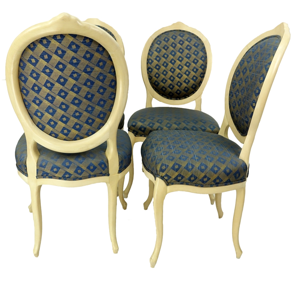 Four (4)Louis XV style Dining Chairs