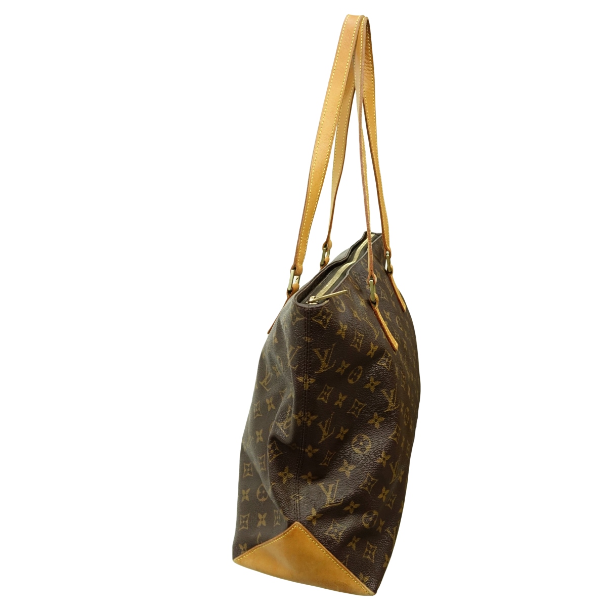 Louis Vuitton Brown Monogram Cabas Mezzo Tote