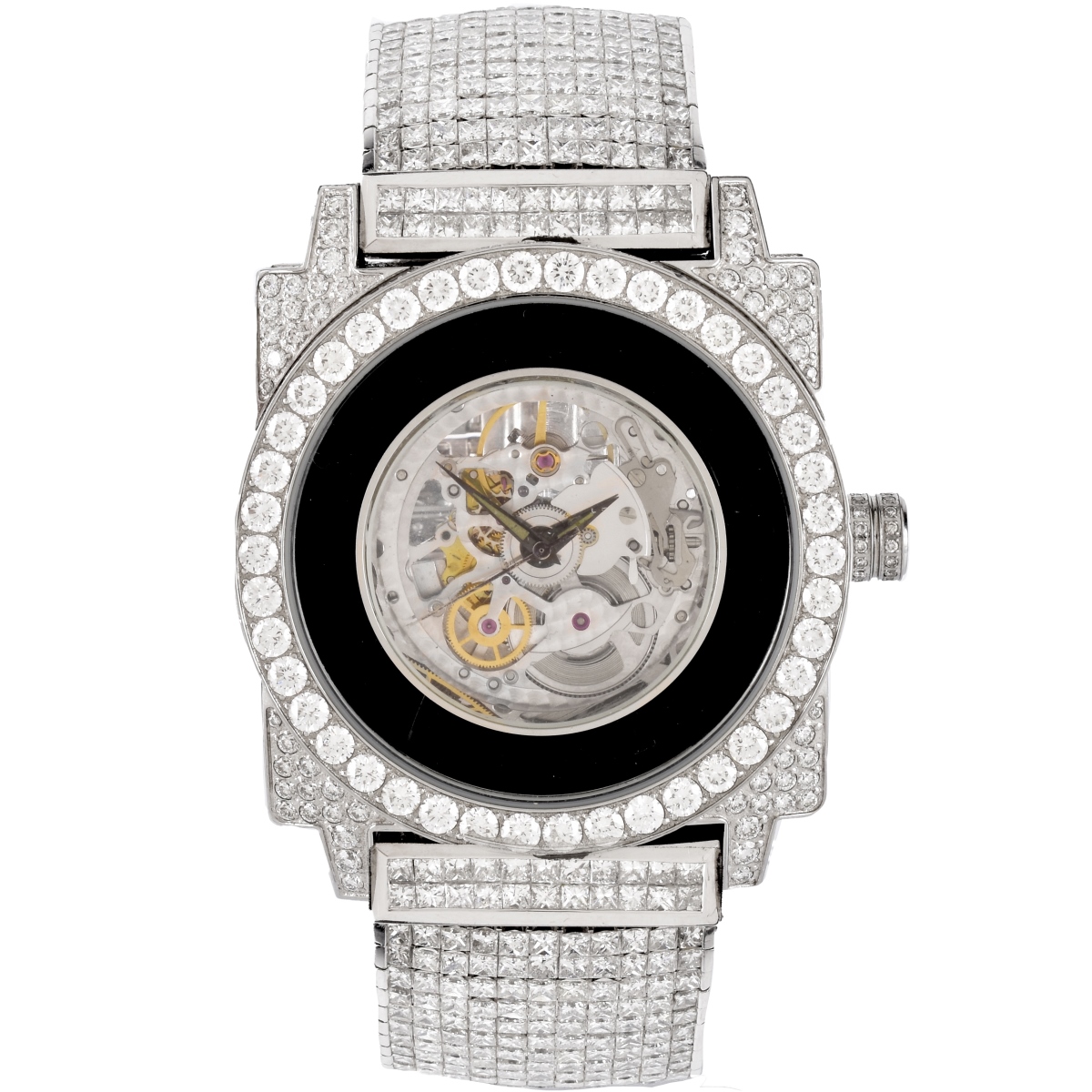 Men's Dunamis Diamond and Platinum Watch