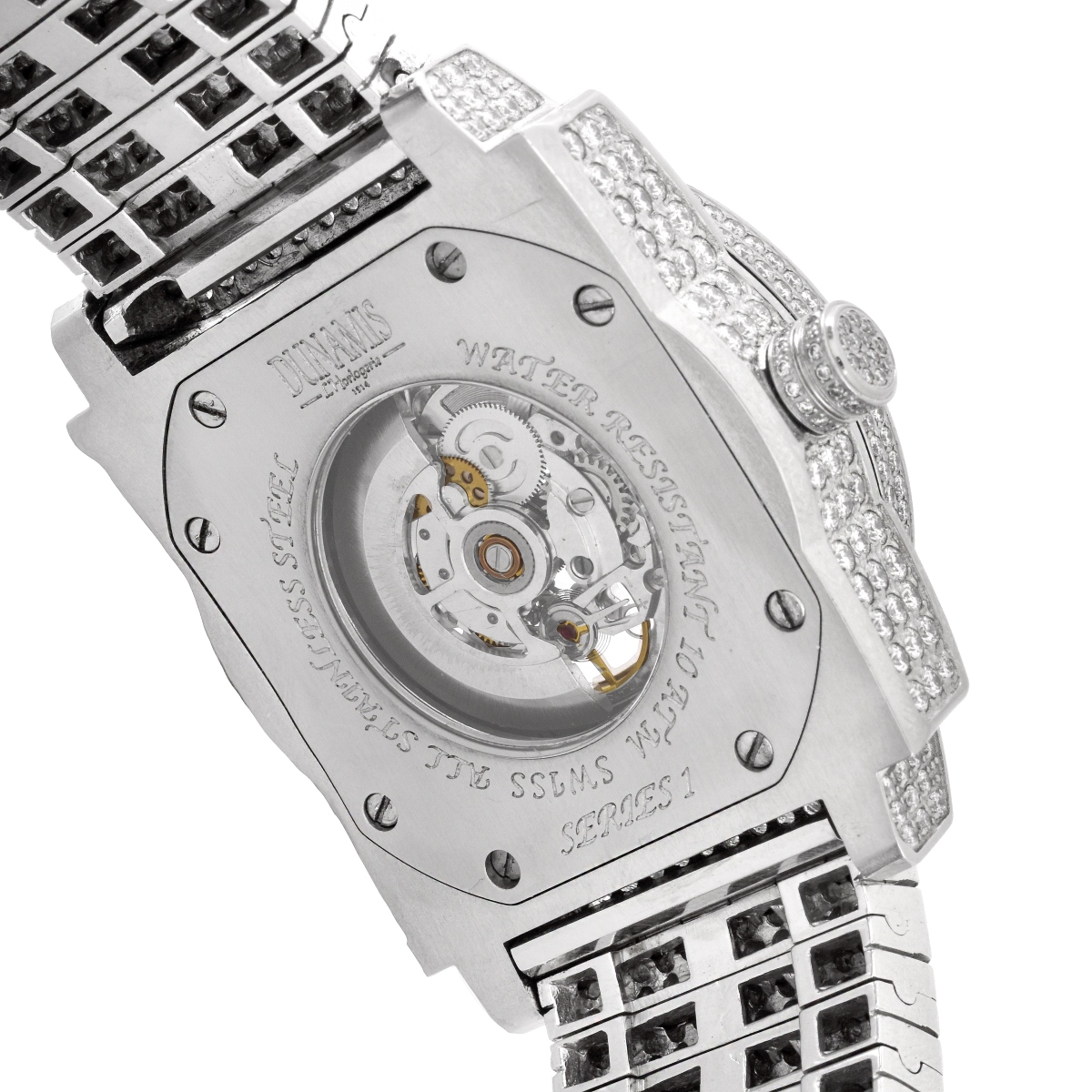 Men's Dunamis Diamond and Platinum Watch