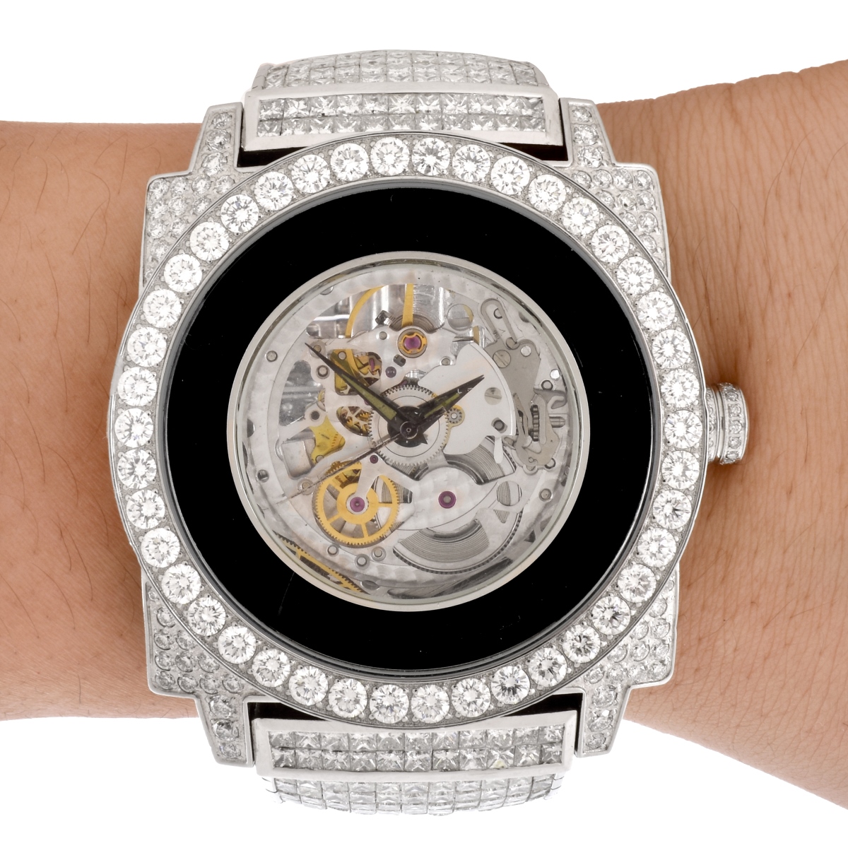 Men's Dunamis Diamond and Platinum Watch