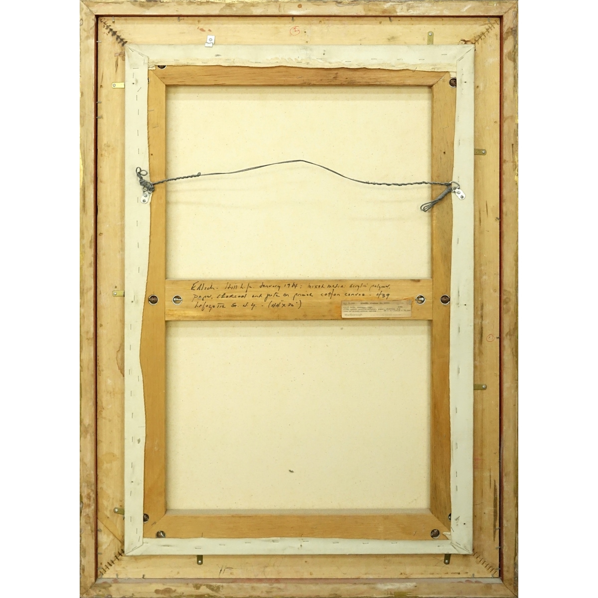 Stephen Edlich, American (1944-1989) Mixed Media
