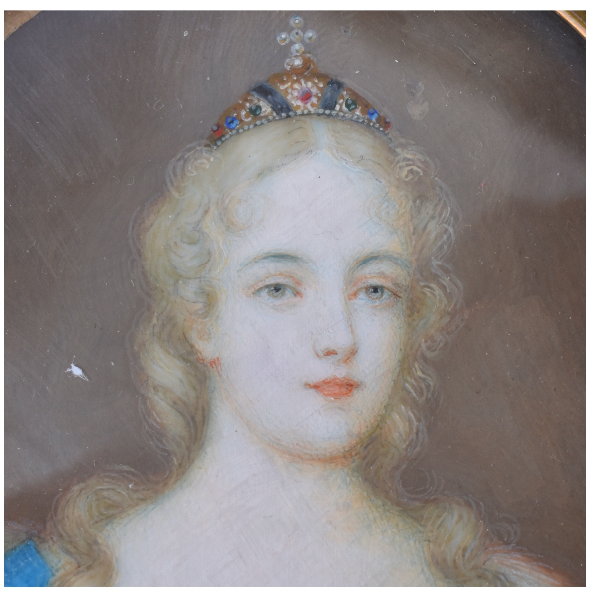 19th Century Russian Miniature Portrait