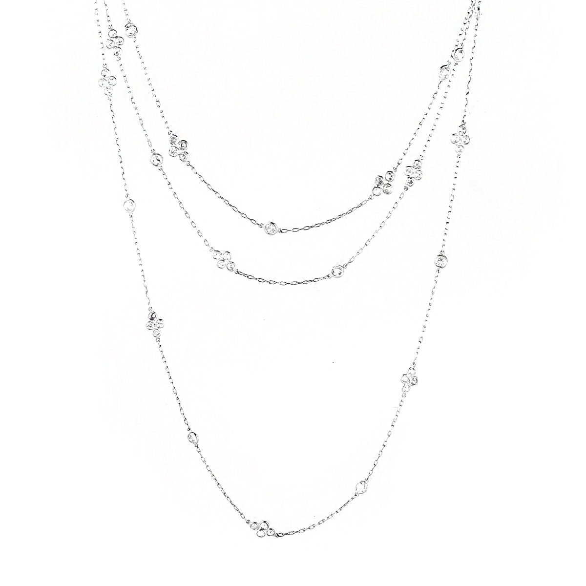 Diamond and Platinum Necklace