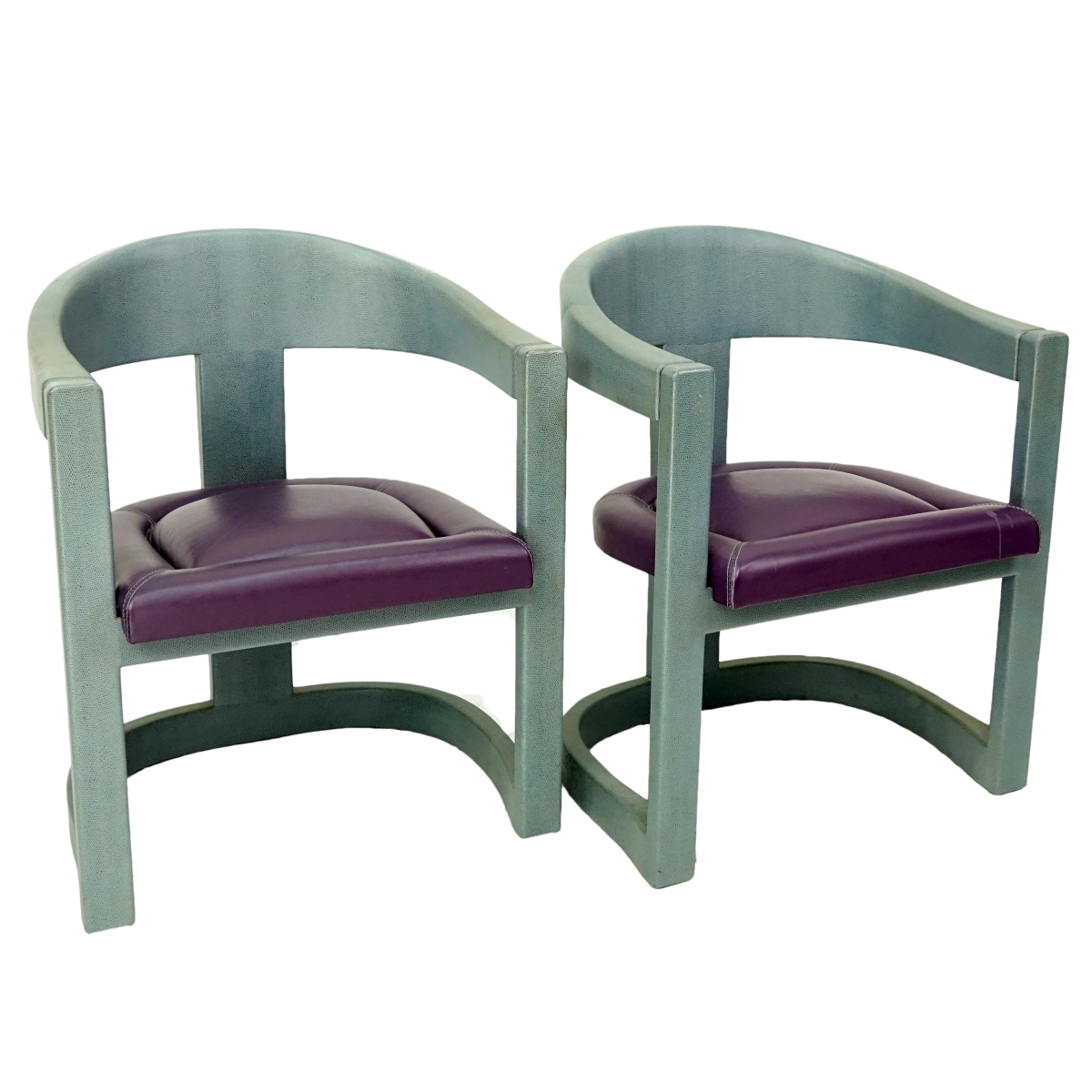 Karl Springer Onassis Chairs