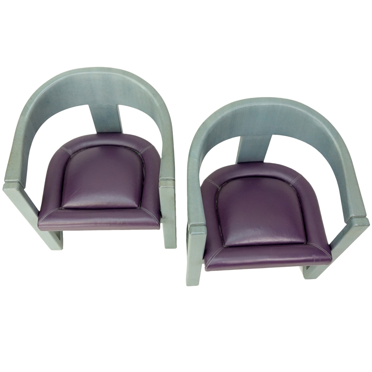Karl Springer Onassis Chairs