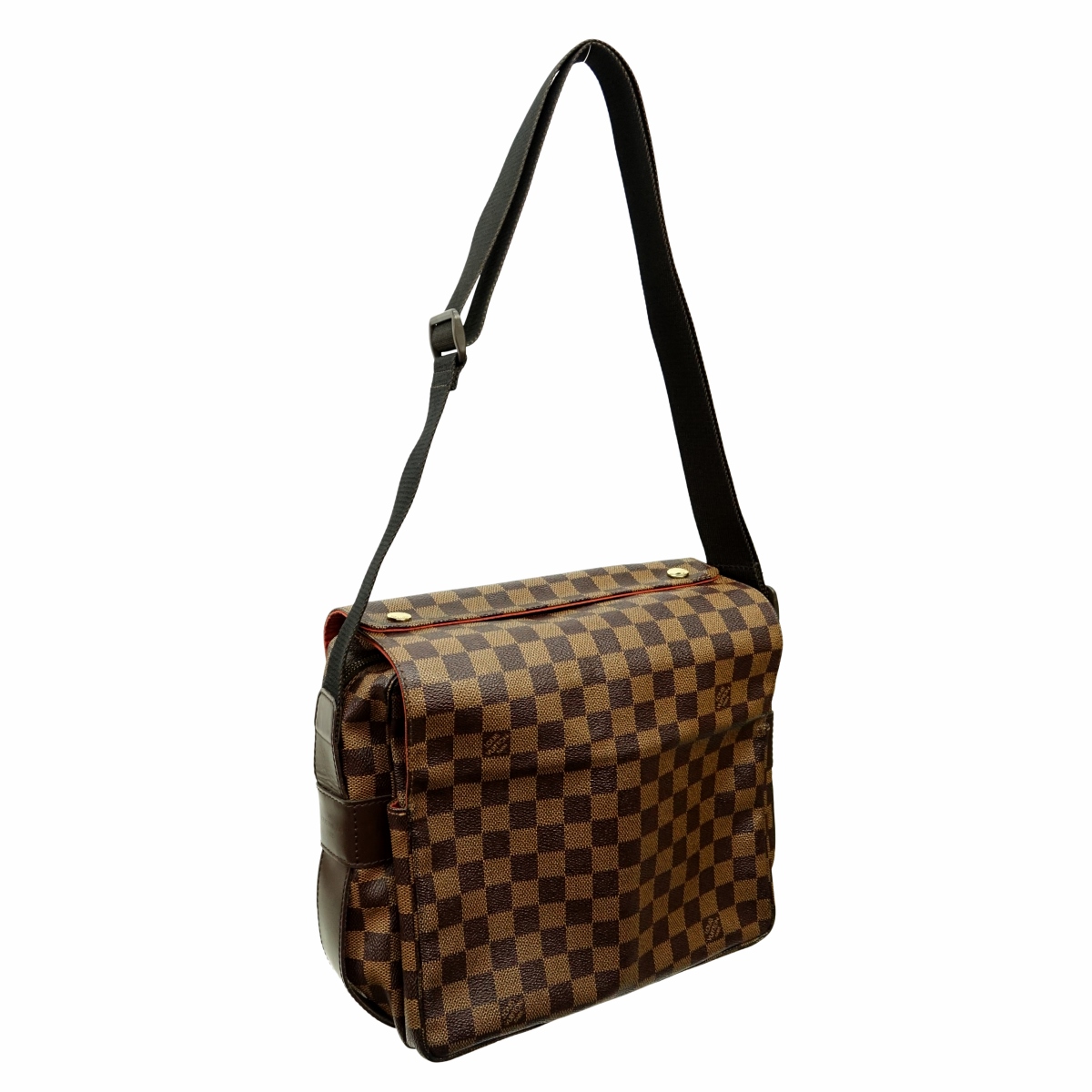 Louis Vuitton - Damier Ebene Naviglio Messenger Bag. Auction