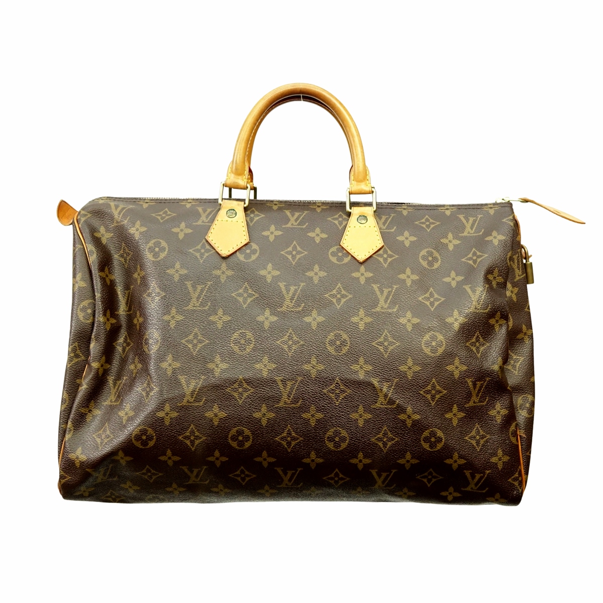 Louis Vuitton Brown Canvas Monogram Speedy 40 Bag