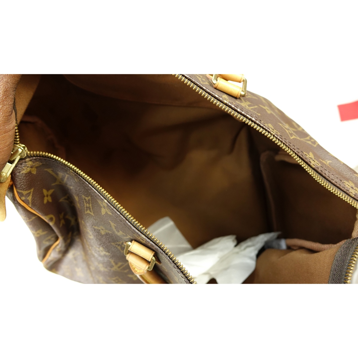 Louis Vuitton Brown Canvas Monogram Speedy 40 Bag