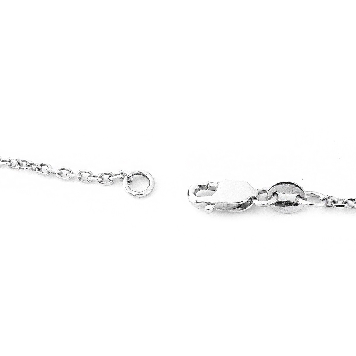 Diamond, Turquoise and 14K Gold Necklace