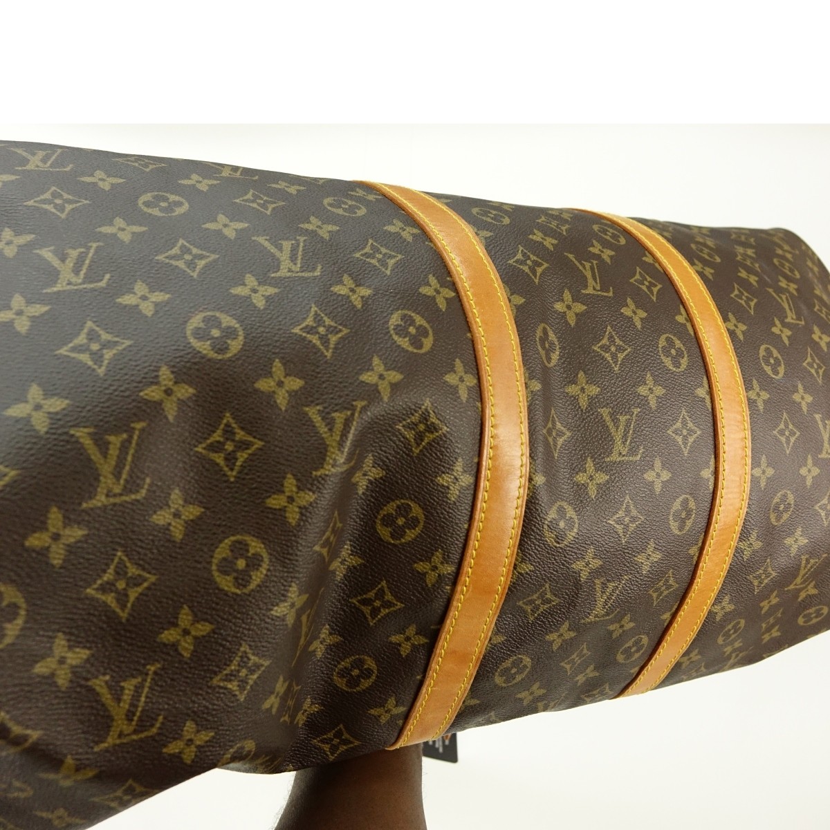 Louis Vuitton Brown Canvas Monogram Keepall 60 Bag