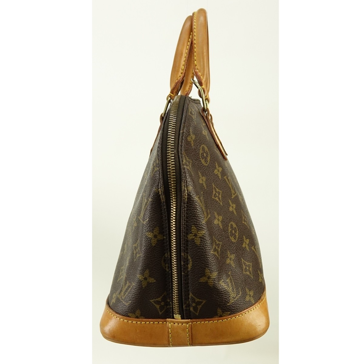 Louis Vuitton Brown Canvas Monogram Alma PM