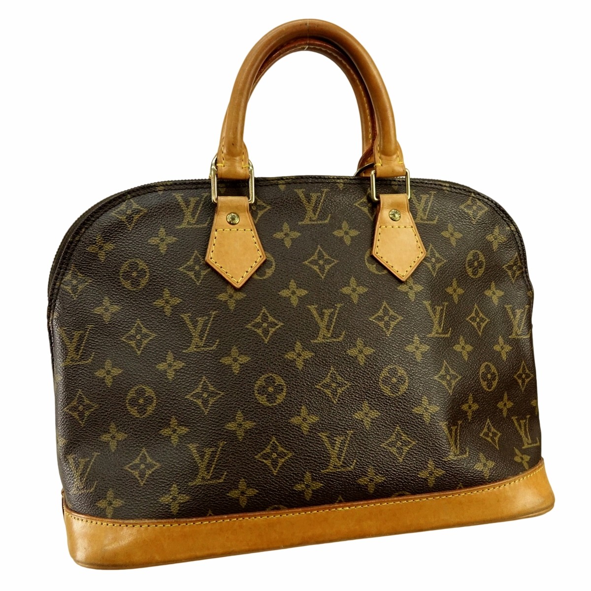 Louis Vuitton Brown Canvas Monogram Alma PM