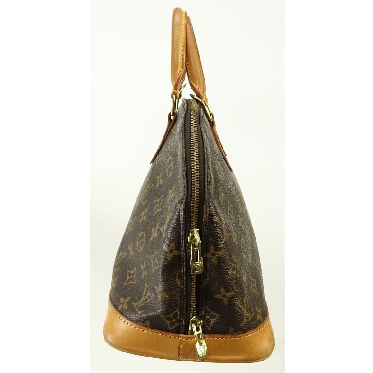 Louis Vuitton Brown Canvas Monogram Alma PM