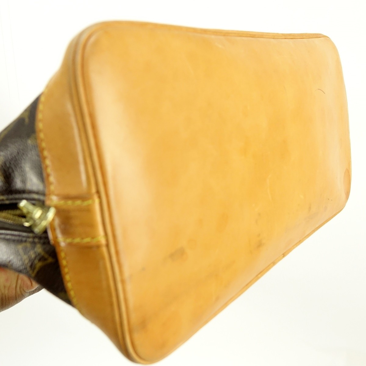 Louis Vuitton Brown Canvas Monogram Alma PM