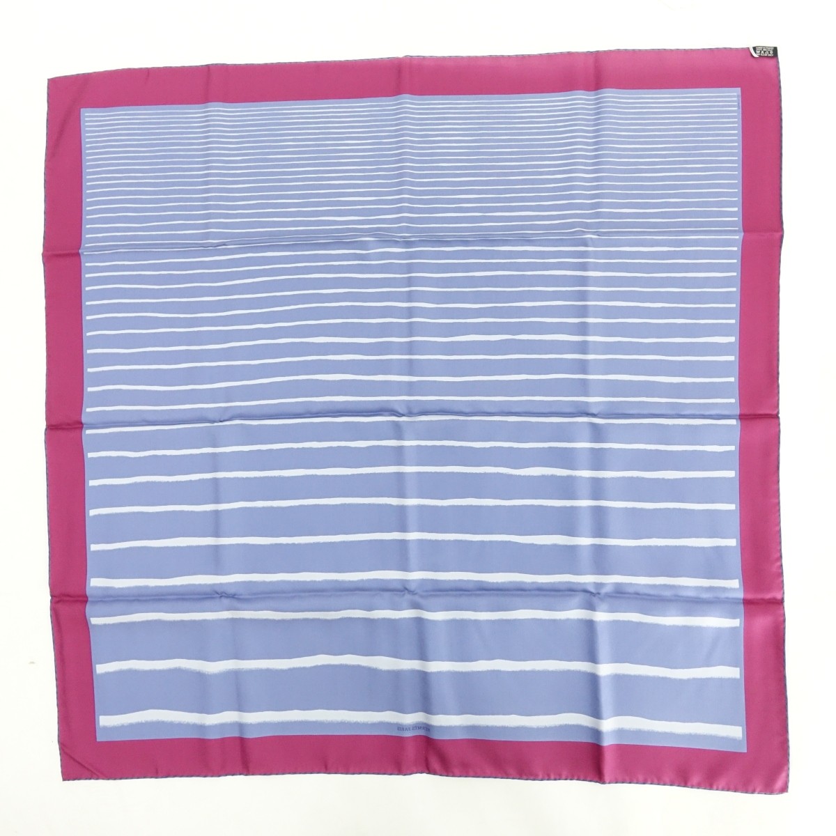 Hermes Gradient Stripe Twill Silk Scarf