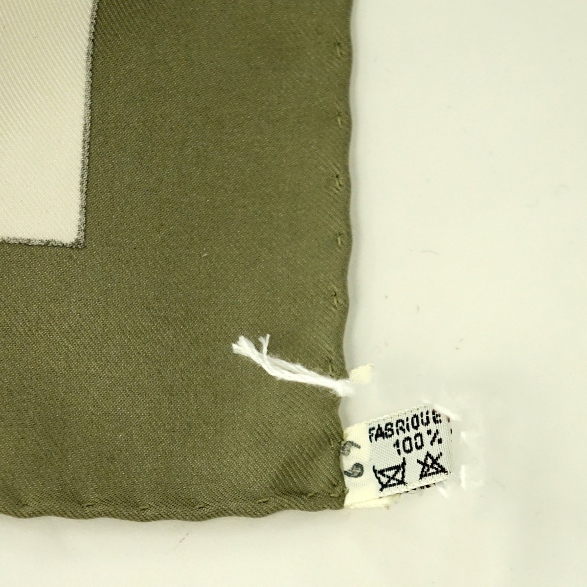 Hermes Les Jardiniers Du Roy Twill Silk Scarf