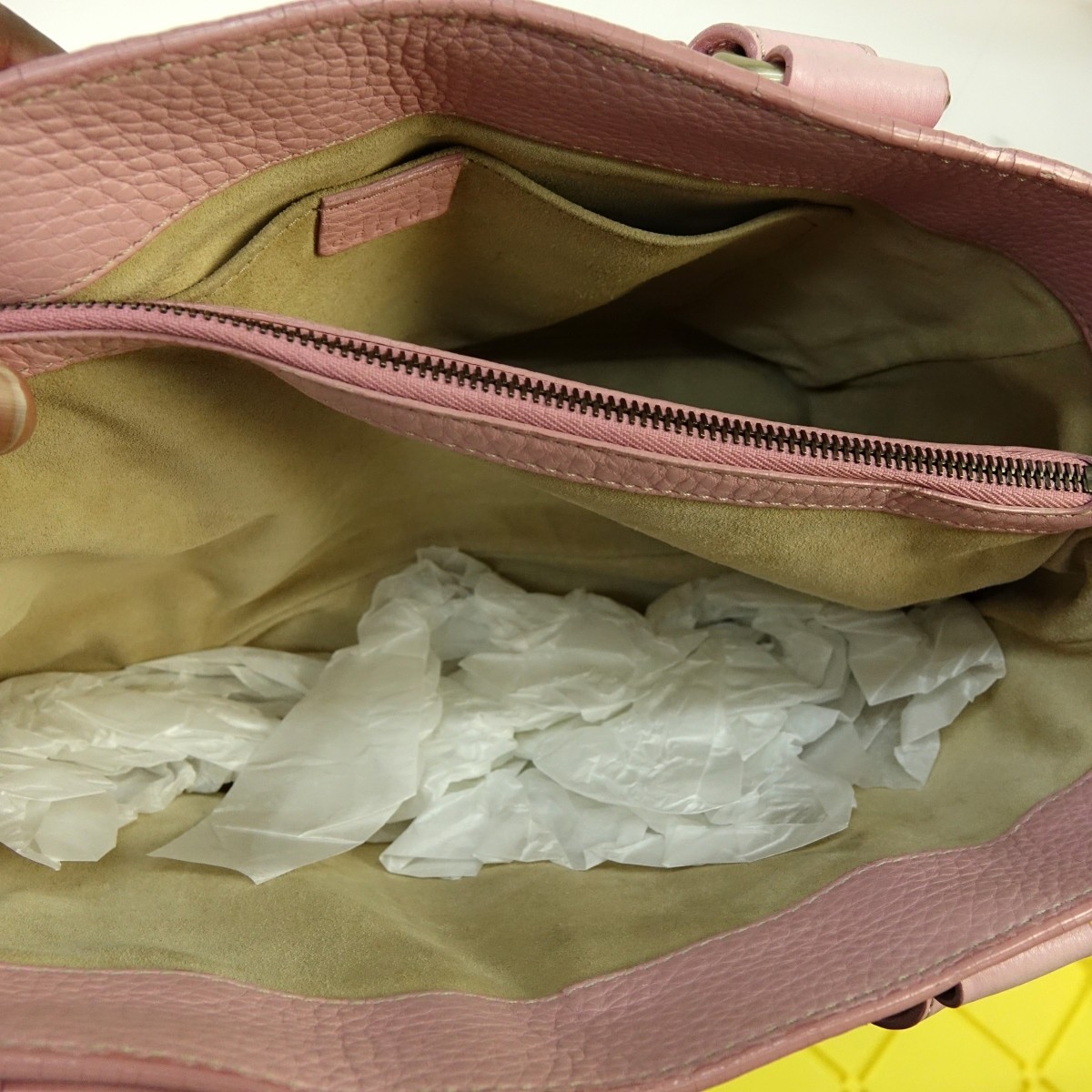 Celine Pink Leather Boogie Bag