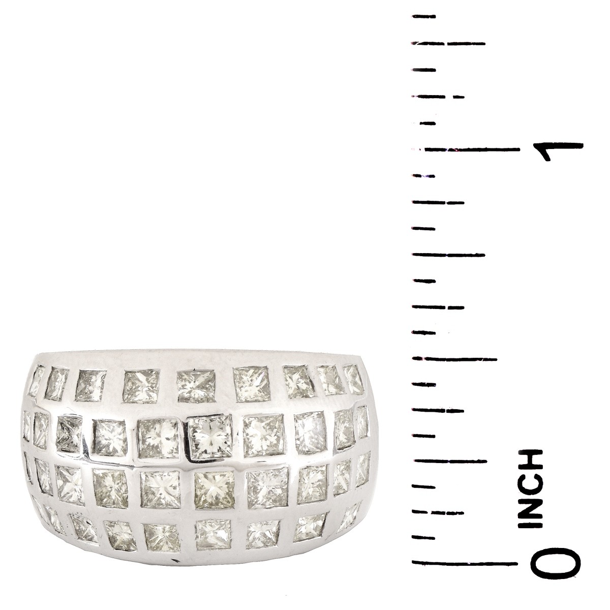 Diamond and 18K Gold Ring