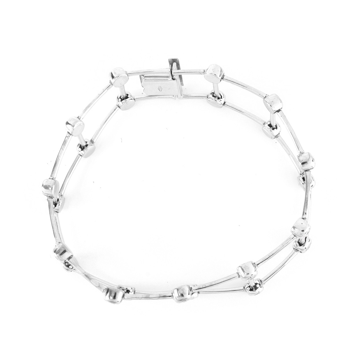 Diamond and 18K Gold Bracelet