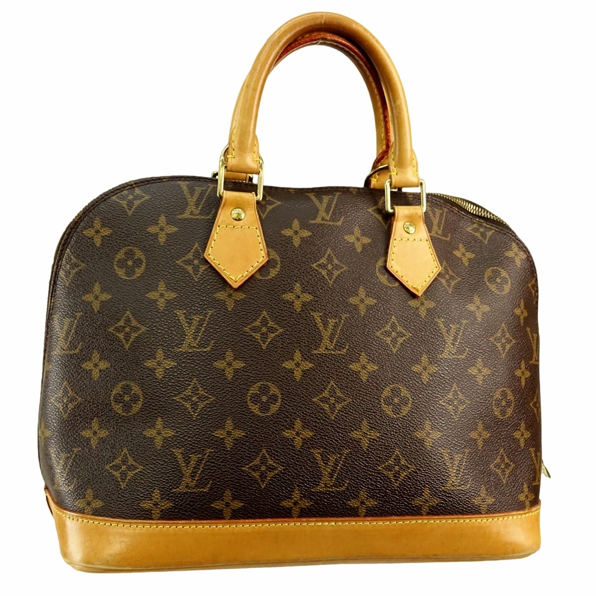 Louis Vuitton Brown Canvas Monogram Alma PM