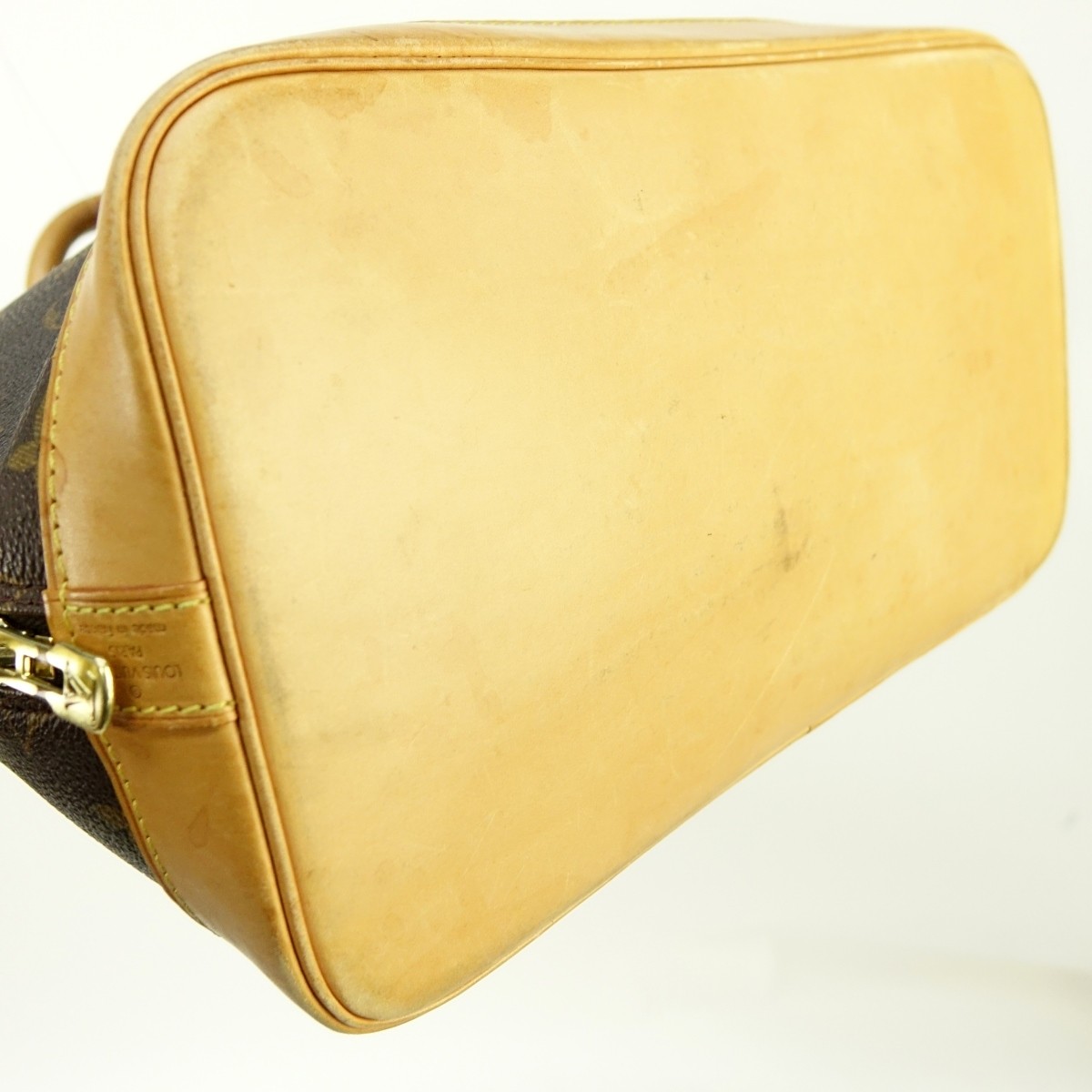 Louis Vuitton Brown Canvas Monogram Alma PM