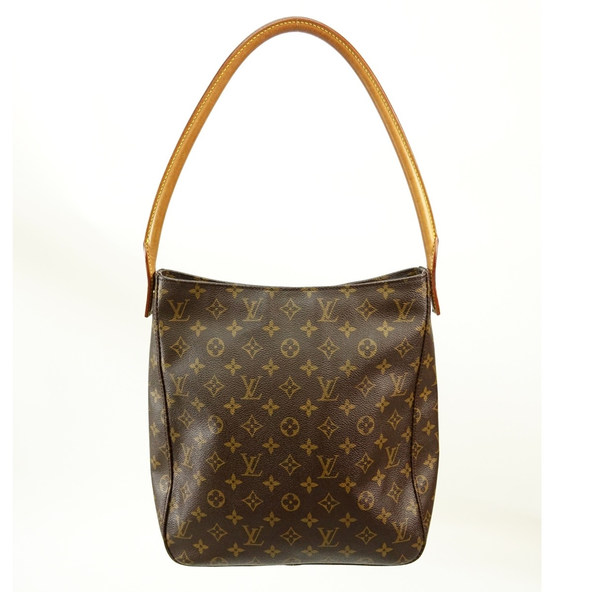 Louis Vuitton Brown Canvas Monogram Looping GM Bag