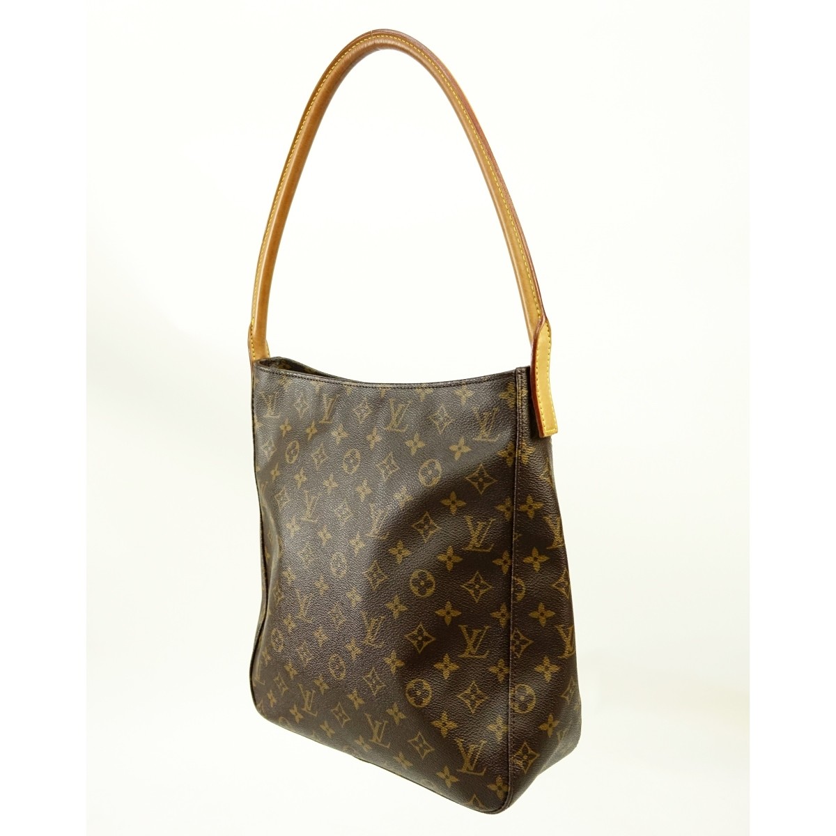 Louis Vuitton Brown Canvas Monogram Looping GM Bag