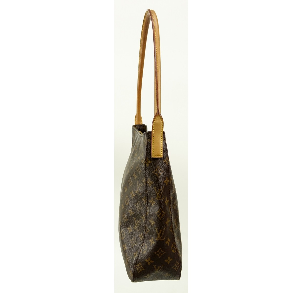 Louis Vuitton Brown Canvas Monogram Looping GM Bag