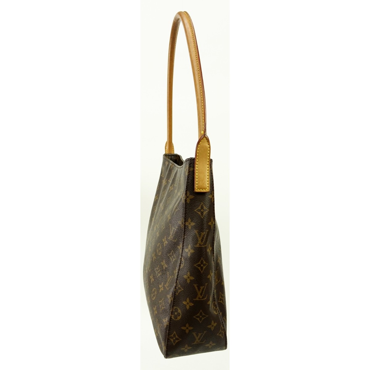 Louis Vuitton Brown Canvas Monogram Looping GM Bag