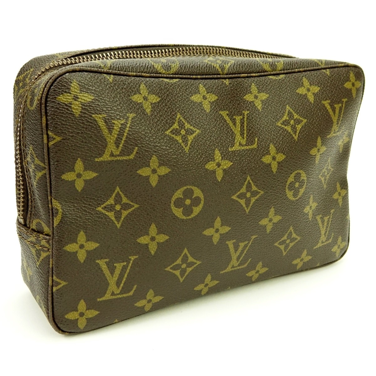 Louis Vuitton Brown Canvas Monogram Toiletry Pouch