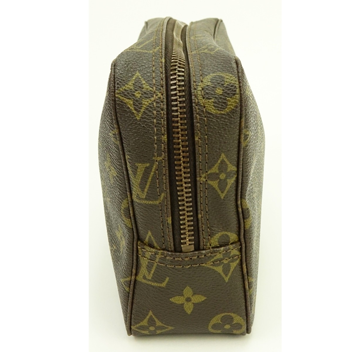 Louis Vuitton Brown Canvas Monogram Toiletry Pouch