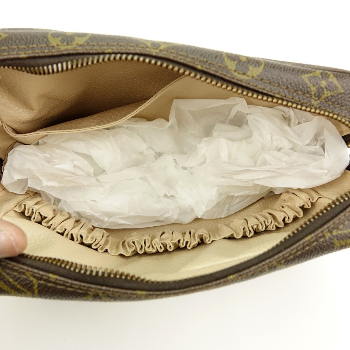 Louis Vuitton Brown Canvas Monogram Toiletry Pouch