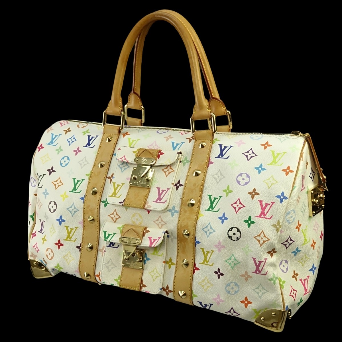 Louis Vuitton Multicolor Monogram Keepall 45