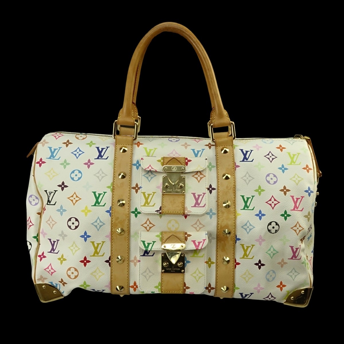 Louis Vuitton Multicolor Monogram Keepall 45