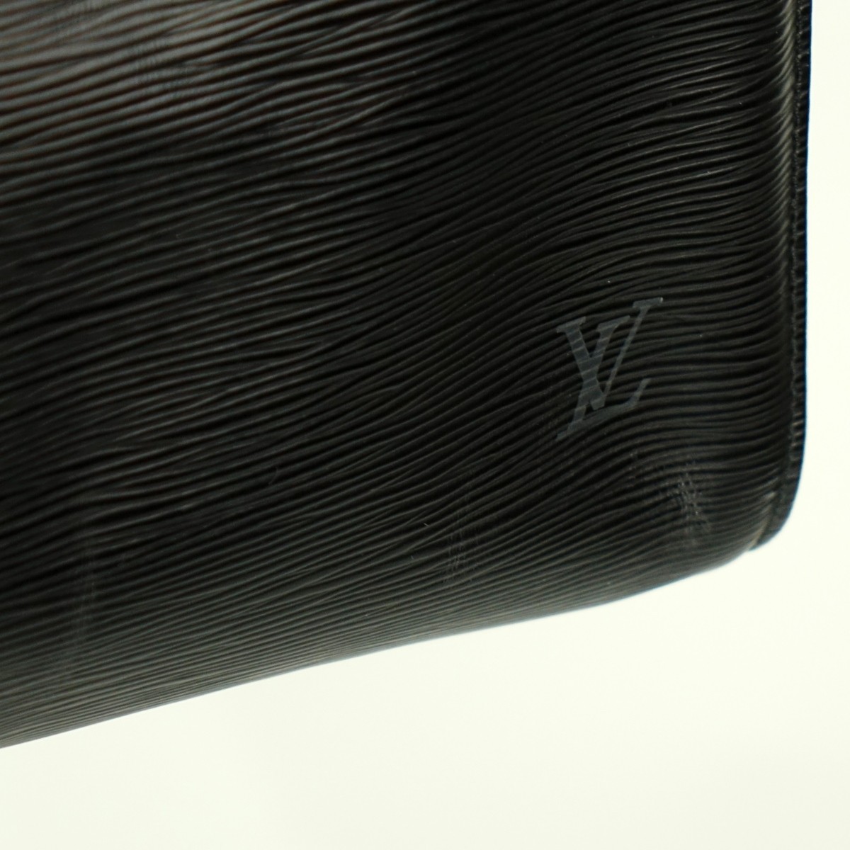 Louis Vuitton Black Epi Leather Keepall 50
