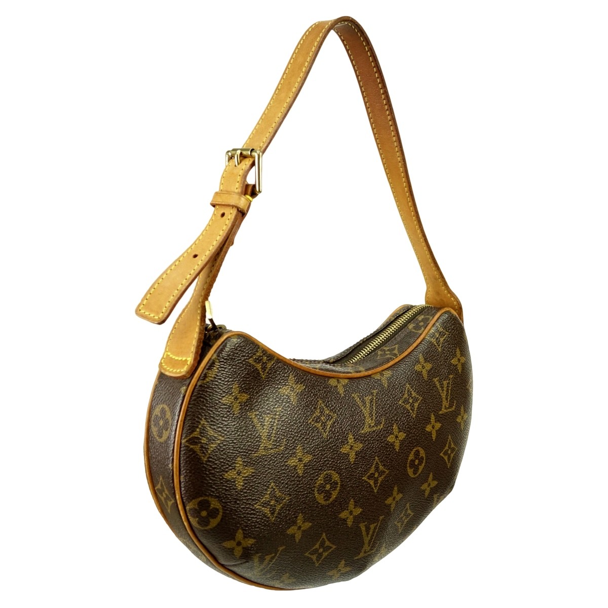 Louis Vuitton Brown Monogram Canvas Croissant Bag