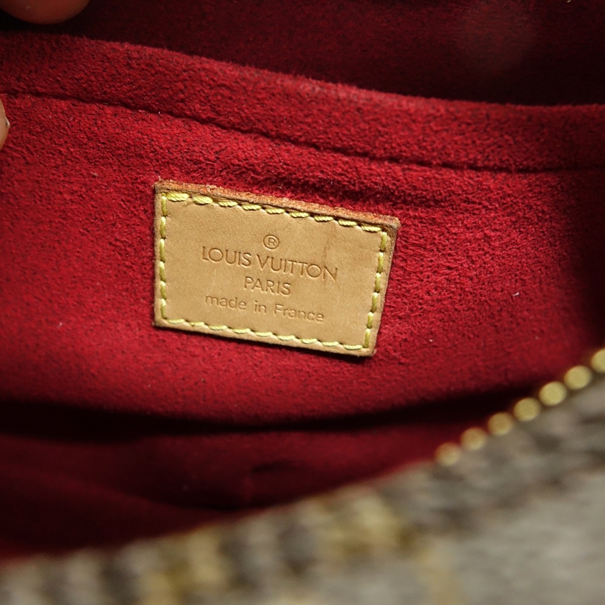 Louis Vuitton Brown Monogram Canvas Croissant Bag