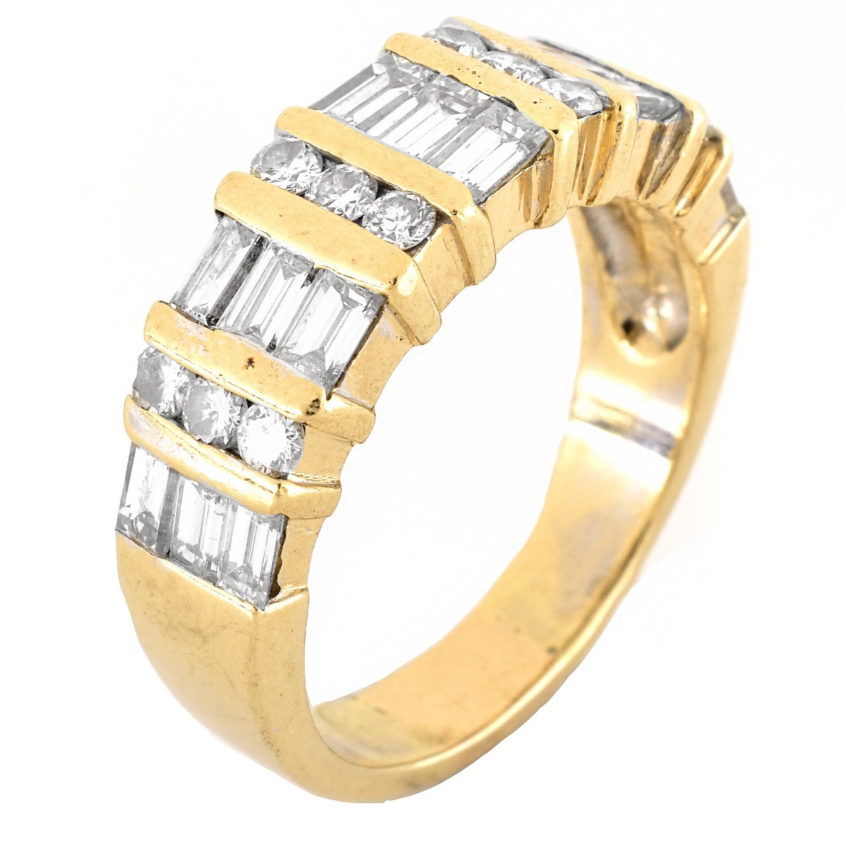 Diamond and 14K Gold Ring