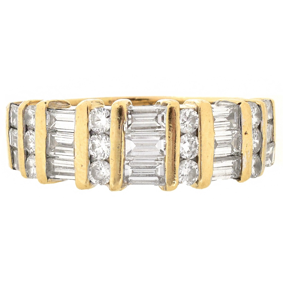 Diamond and 14K Gold Ring