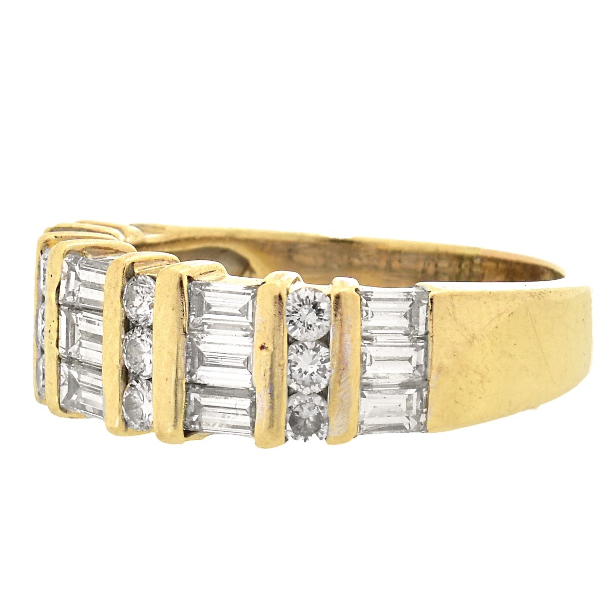 Diamond and 14K Gold Ring