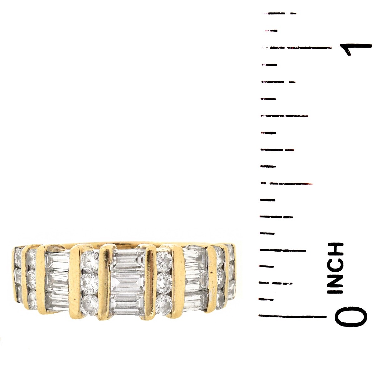 Diamond and 14K Gold Ring