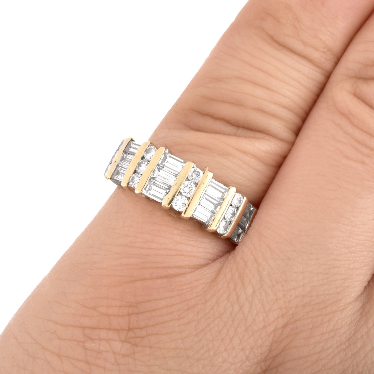 Diamond and 14K Gold Ring