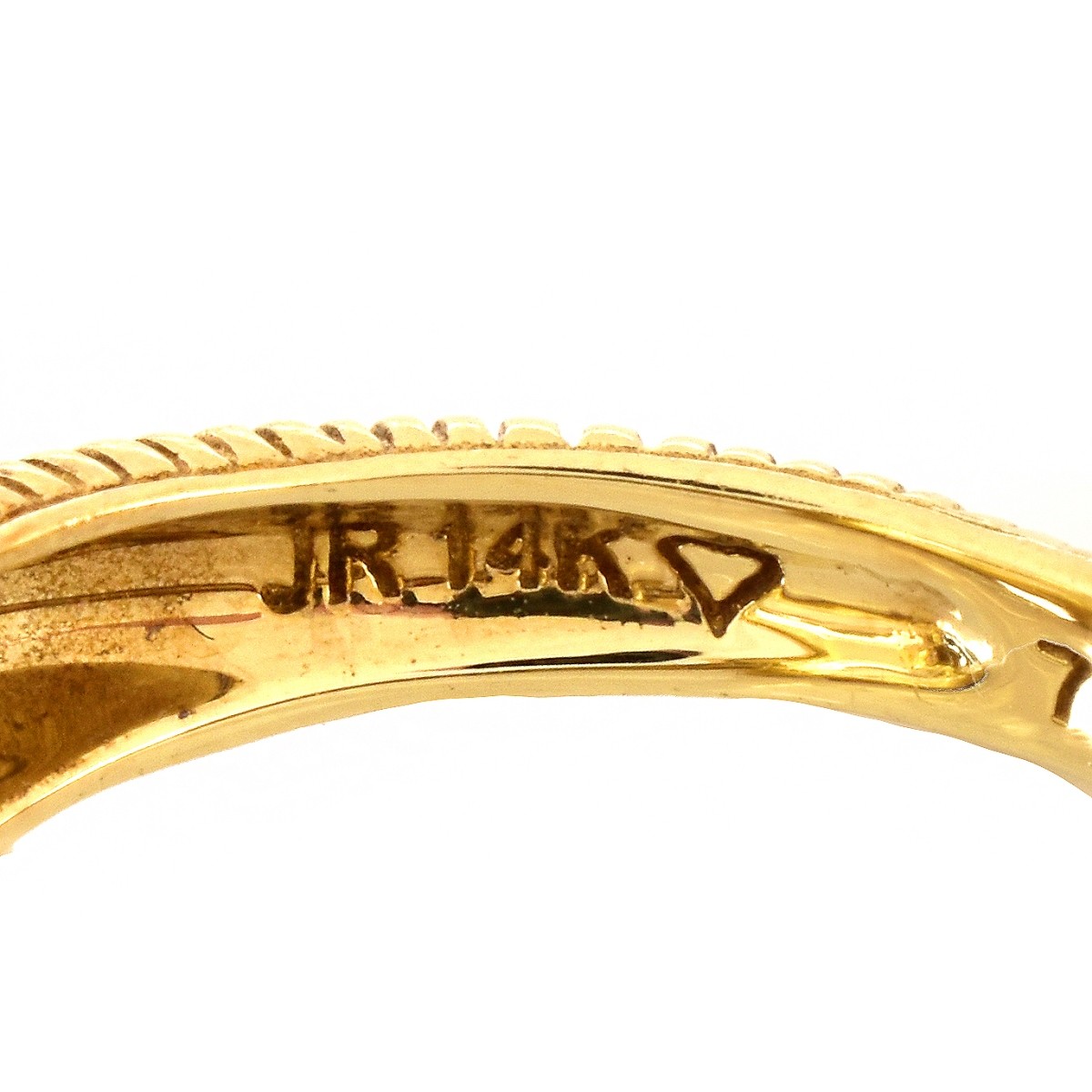 Citrine and 14K Gold Ring