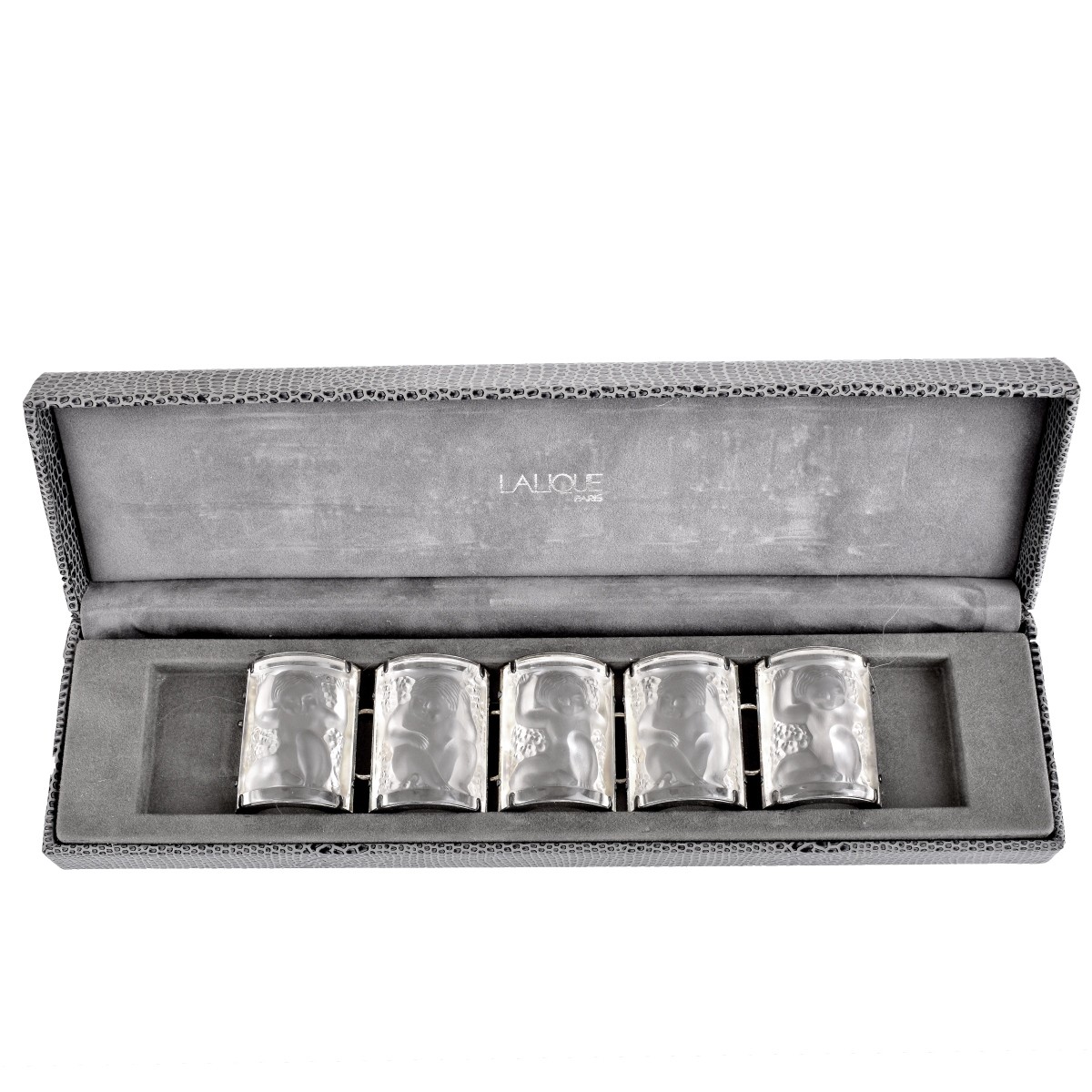 Lalique Bracelet and Stick Pin